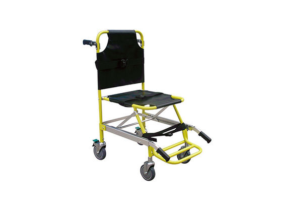 चिकित्सा एल्यूमीनियम मिश्र धातु सीढ़ी कुर्सी स्ट्रेचर विकलांग परिवहन के लिए ऊपर और नीचे सीढ़ियों