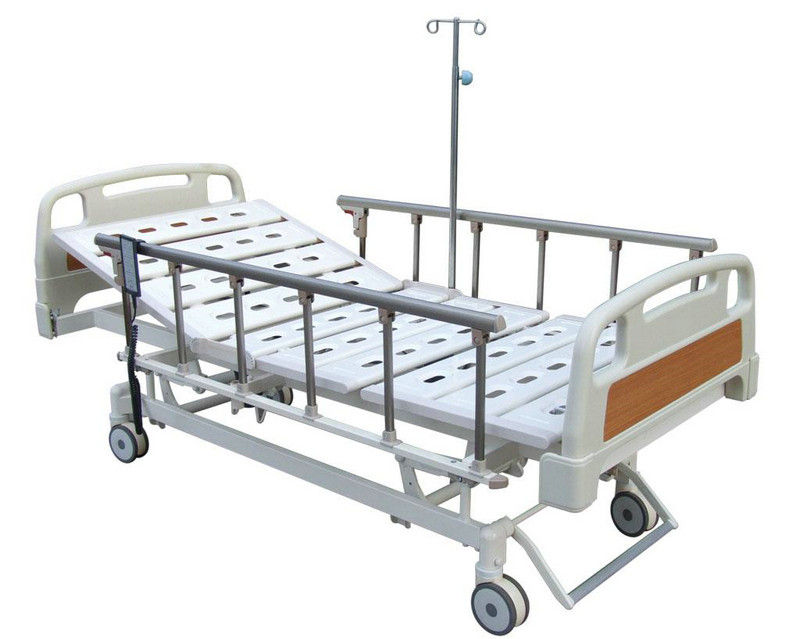 दूरस्थ हैंडसेट नियंत्रण के साथ मोबाइल विकलांग इलेक्ट्रिक अस्पताल के बिस्तर