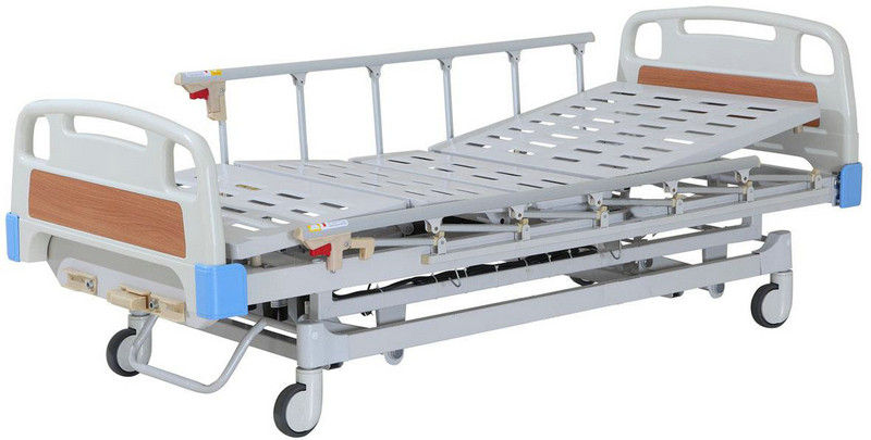 3 सनकी, अर्ध बहेलिया आईसीयू रोगी की शय्या के साथ समायोज्य मैनुअल अस्पताल के बिस्तर