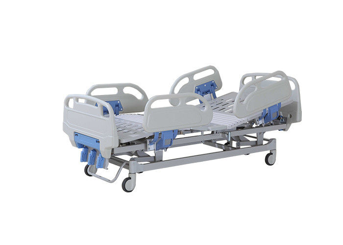 लक्जरी मैनुअल अस्पताल के बिस्तर, सीपीआर के साथ मल्टीफ़ंक्शन सघन चिकित्सा बिस्तर