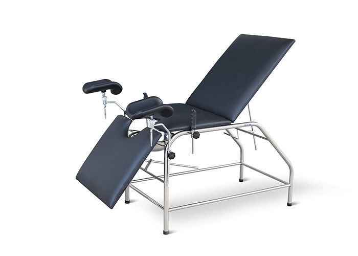 प्रसूति इलेक्ट्रिक Gynecological कुर्सी की ओर रेल Headrest Polyurethane गद्दे के साथ