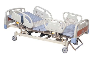 रोगी स्टील फ्रेम के लिए इलेक्ट्रिक अस्पताल आईसीयू बिस्तर 700 मिमी एबीएस हेडबोर्ड