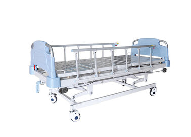 योग्य मैनुअल अस्पताल के बिस्तर सिर और पैर बोर्ड 3 समारोह ABS