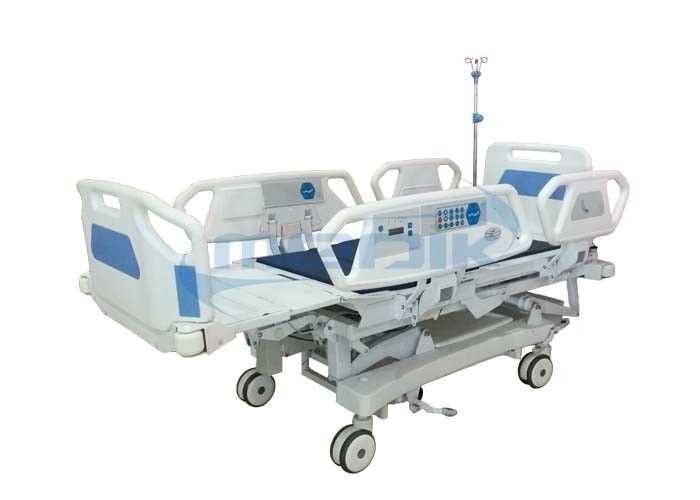 एक्स-रे फ़ंक्शन चेयर स्थिति के साथ आठ फ्यूशन आईसीयू इलेक्ट्रिक अस्पताल बिस्तर