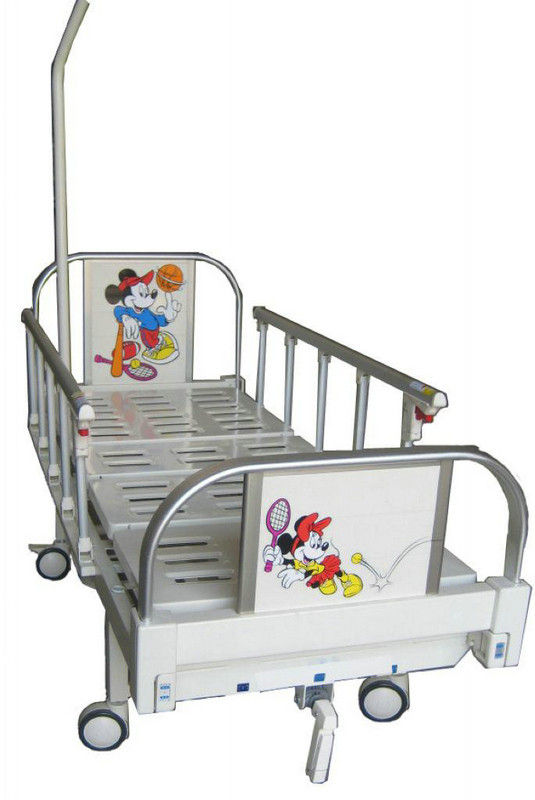 एल्यूमिनियम मिश्र धातु ओर रेल के साथ शिशु वार्ड बिस्तर, बच्चों चिकित्सा बिस्तर