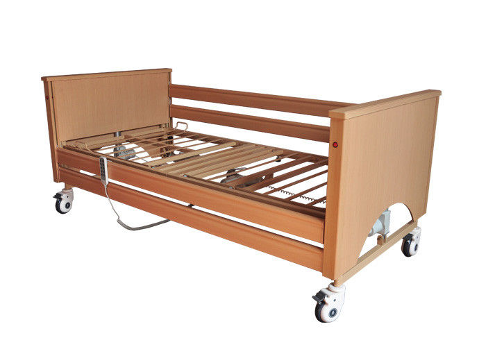 इलेक्ट्रिक ऑपरेशन लकड़ी रूपरेखा देखभाल बिस्तर सेवानिवृत्ति घर के लिए