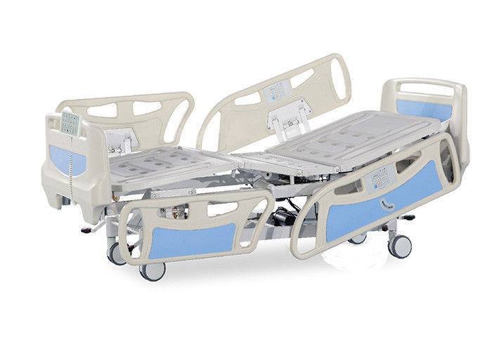 व्यापक पैर अनुभाग और केन्द्रीय नियंत्रक पैनल के साथ स्वत: अस्पताल के गहन चिकित्सा कक्ष बिस्तर