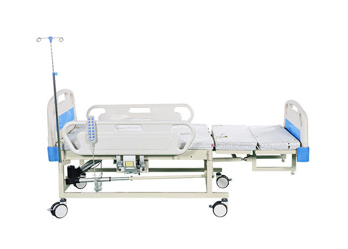 रोगी साइड टर्निंग इलेक्ट्रिक हॉस्पिटल बेड मूवमेंट के लिए हैंड कंट्रोलर के साथ
