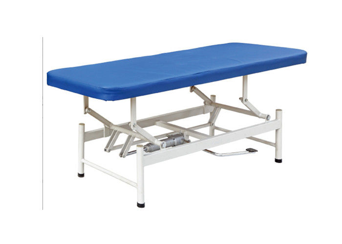 हाइड्रोलिक रोगी चिकित्सा परीक्षा टेबल्स / मेडिकल परीक्षा कक्ष फर्नीचर ऊँचाई समायोज्य